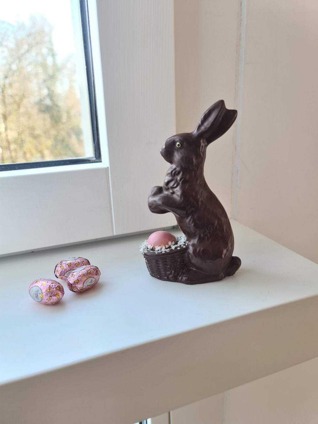 Tutte le decorazioni: Deko-Osterhase in Schoko-Optik – Nuovo (secondo la descrizione) da Uster venduto da Cruleye 3