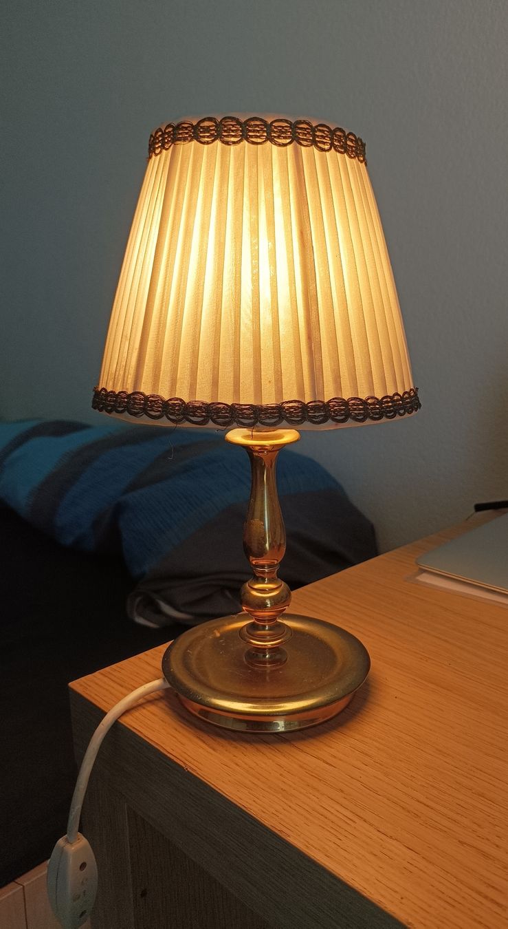 Lampen: Omas Nachttischlampe Messing Vintage – Gebraucht aus Zunzgen von Nemmoth 2