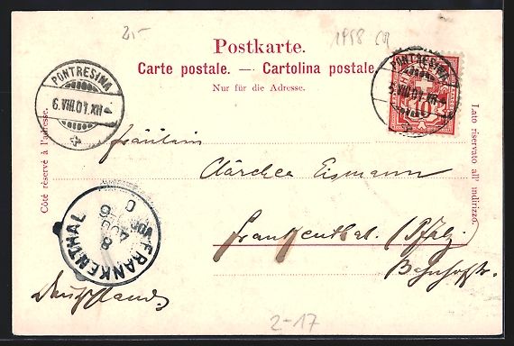 Cartes postales: Schweiz, Postkutsche auf einer Bergstras – D'occasion à Berlin par bartko-reher 1