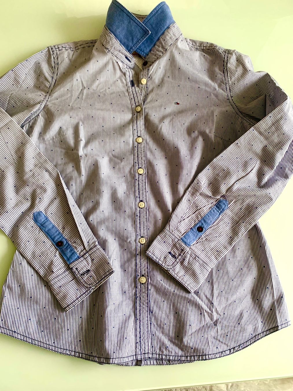 Tommy Hilfiger Camicette: TOMMY HILFIGER Hemdbluse – Nuovo (secondo la descrizione) da Adliswil venduto da Jessik0 2