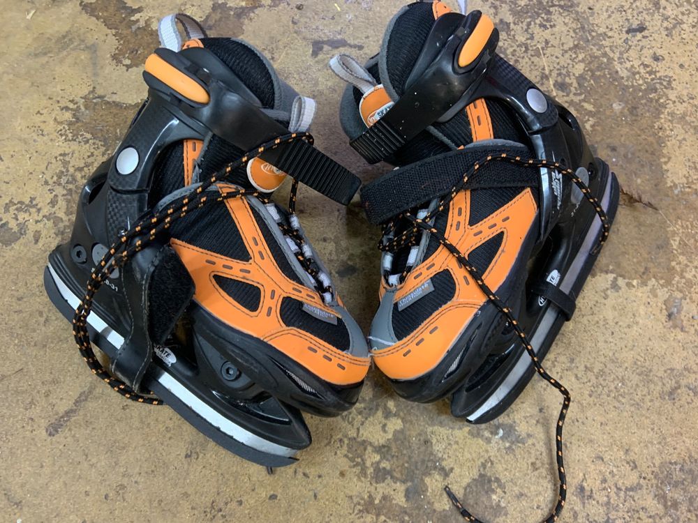 SCHLITTSCHUHE KINDER VON Hudora Joey, 29-32 Verstellbar EUR 7,00