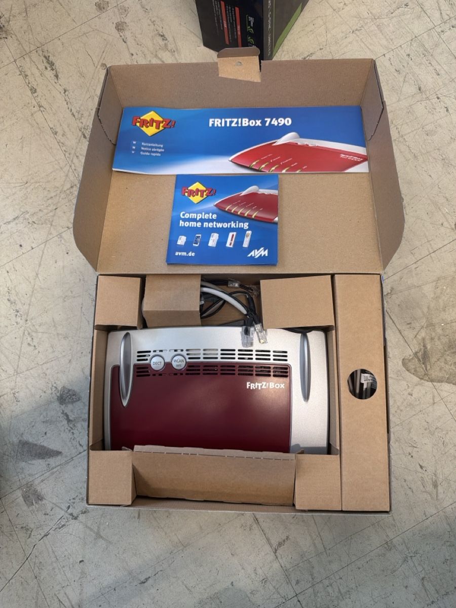 Fritz Modems & Router: FRITZ!Box 7490 Router neu – Neu und originalverpackt aus St. Gallen von ima_h6l9 1
