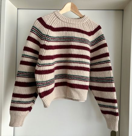 Striped Wool Jumper - Cosy & Warm Winter Essential!