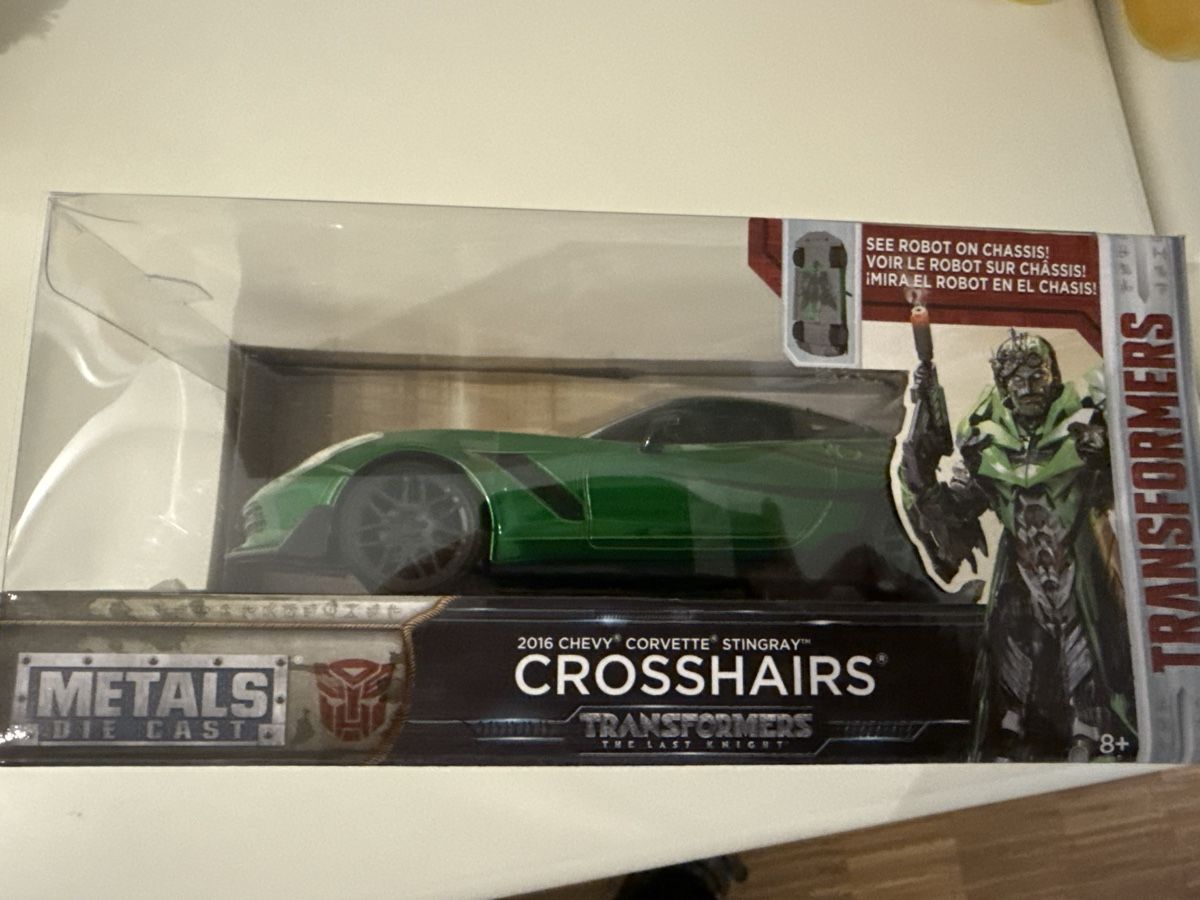 Voitures modèles: Die Cast Transformers 2016 Chevy Corvette Crosshairs – Neuf avec emballage d'origine à Basel par Zomeg 5