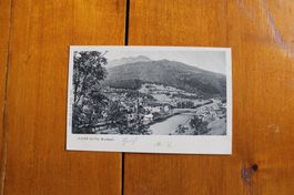 AK Ilanz, Panorama mit Piz Mundaun, Verlag Kaiser Ilanz