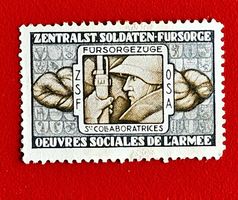 SOLDATENMARKE ZSF FÜRSORGE OEUVRES SOCIALES DE L'ARMEE UNGE.