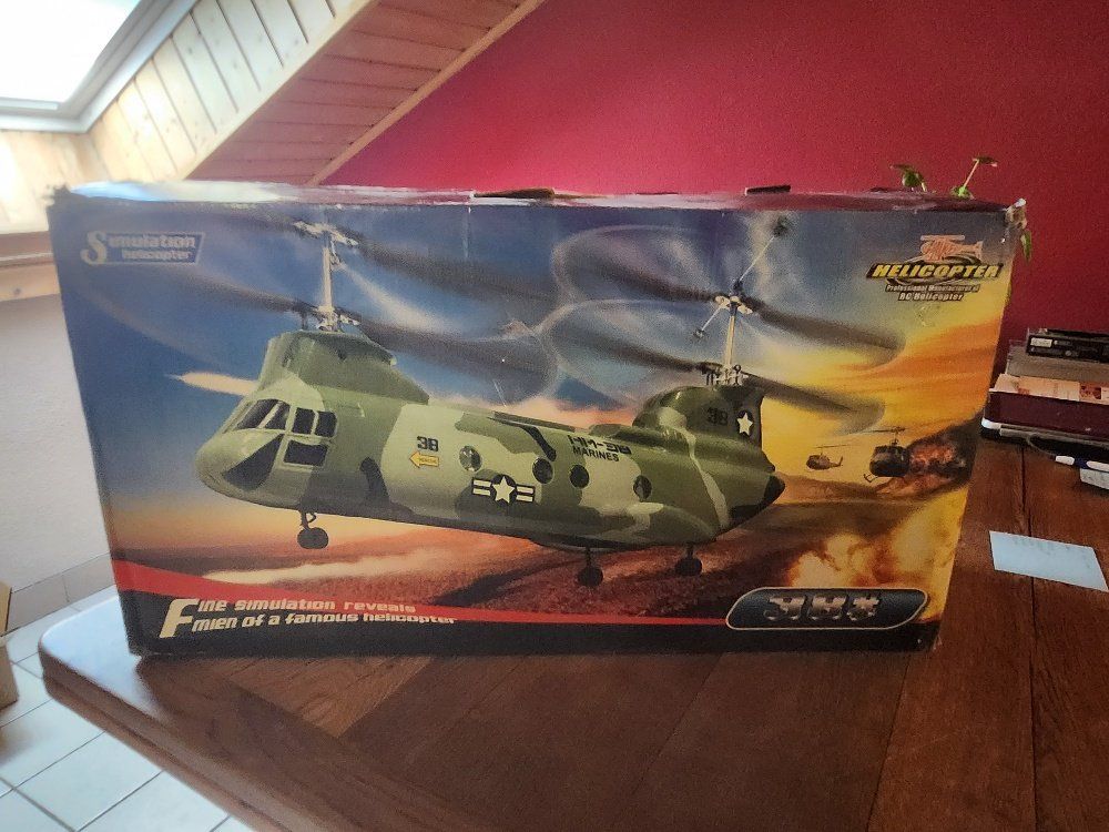 Modellismo RC: Hélicoptère éléctrique à 2 rotors – Difettoso da Bussigny venduto da Elie 2