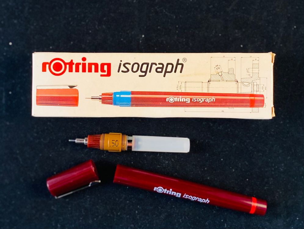 rotring isograph - Tuschstift nachfüllbar - 0.50mm | Kaufen auf Ricardo