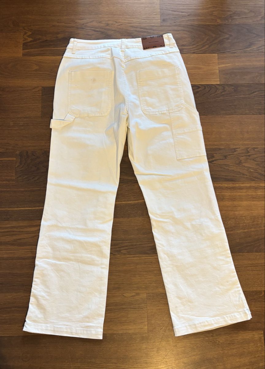 Jeans: Weisse H&M-Jeans, Grösse M – Usato da Männedorf venduto da Spargeluno 1