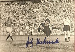 Fritz Herkenrat 1928-2016 Rot-Weiss Autogramm Foto 10x15cm