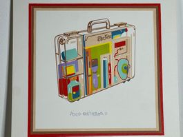LUCA ALINARI Original 1970’s Lithograph Print