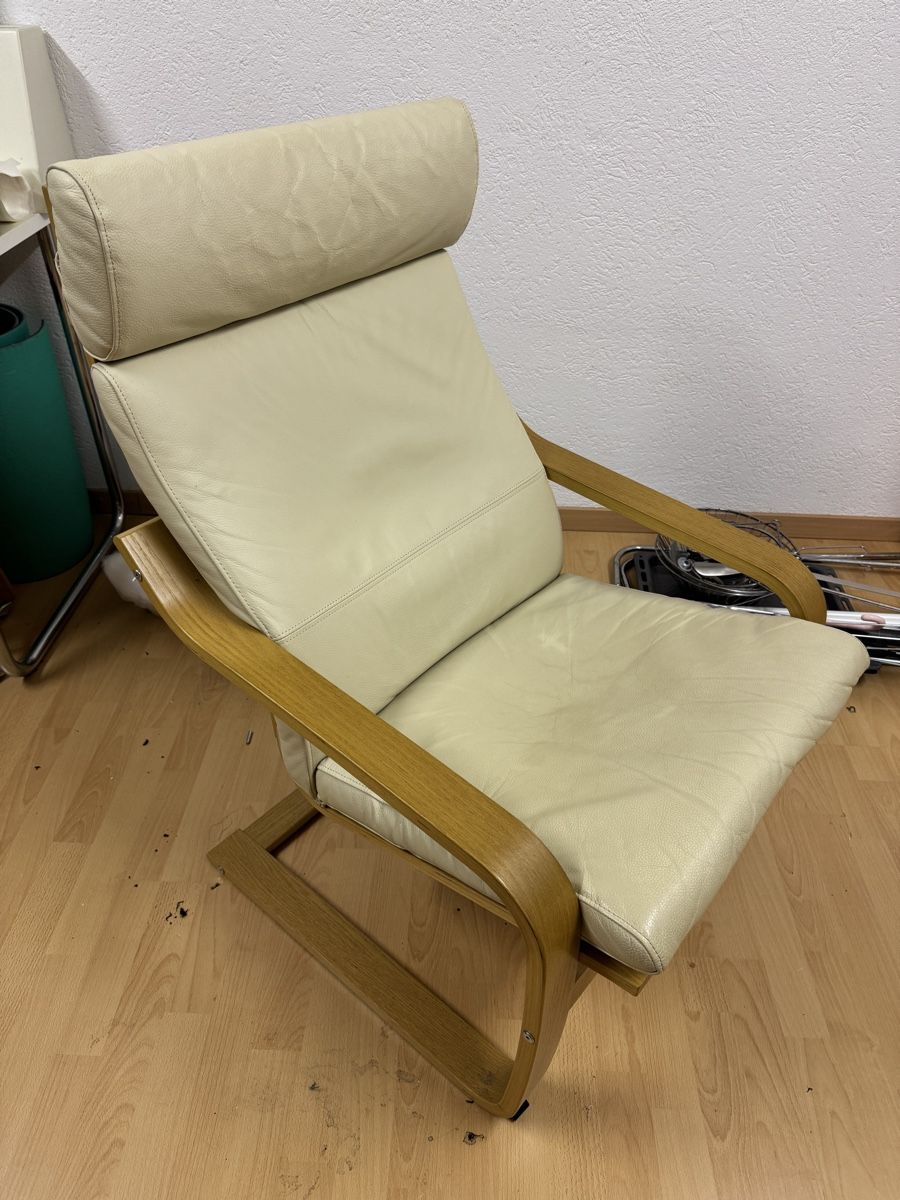 Ikea Poltrone: IKEA PÖANG SESSEL LEDER – Usato da Bern venduto da carminel8 1