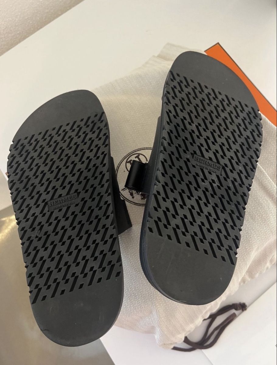 Hermès Scarpe da donna: Hermès Sandalen, schwarz, Gr. 37 – Usato da Wittenbach venduto da janine37 2