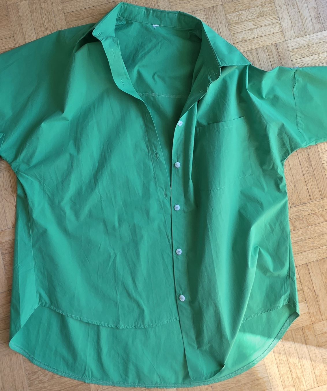 Camicette: Chemise /blouse verte taille XL – Usato da Yverdon-les-Bains venduto da van_dq65 4