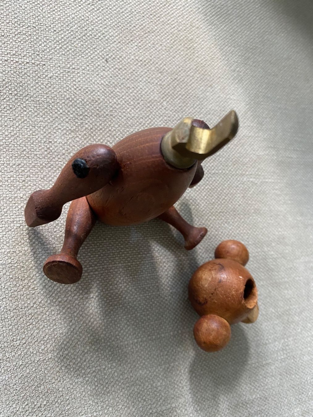 Figuren: Holzaffe – Gebraucht aus Spiegel b. Bern von corn2009 3