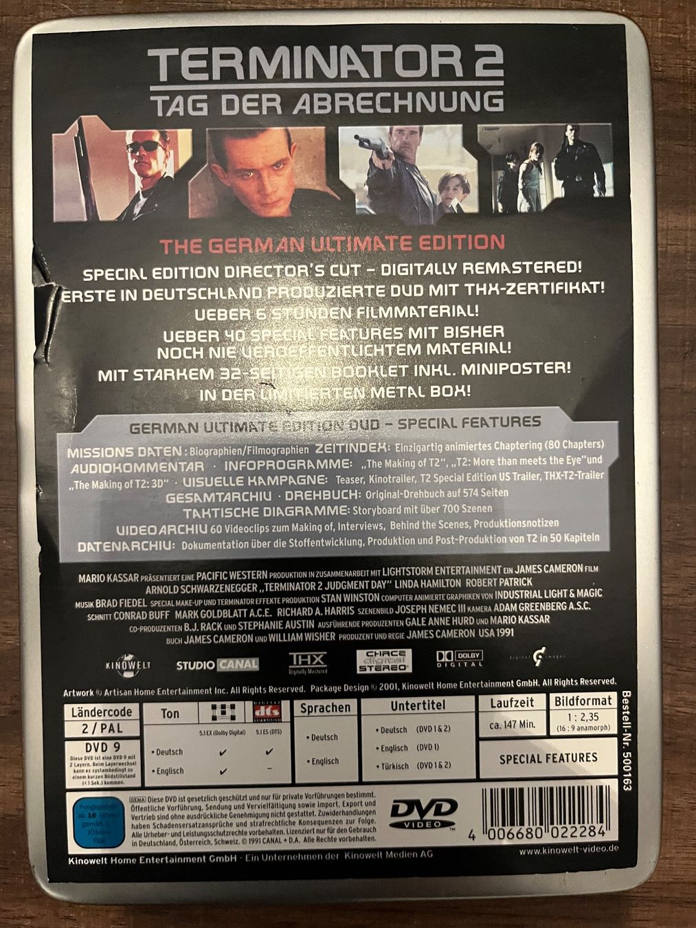 Alle DVDs: Terminator 1-3 DVD 📀 | Arnold Schwarzenegger – Neu (gemäss Beschreibung) aus Sierre von black.box 2