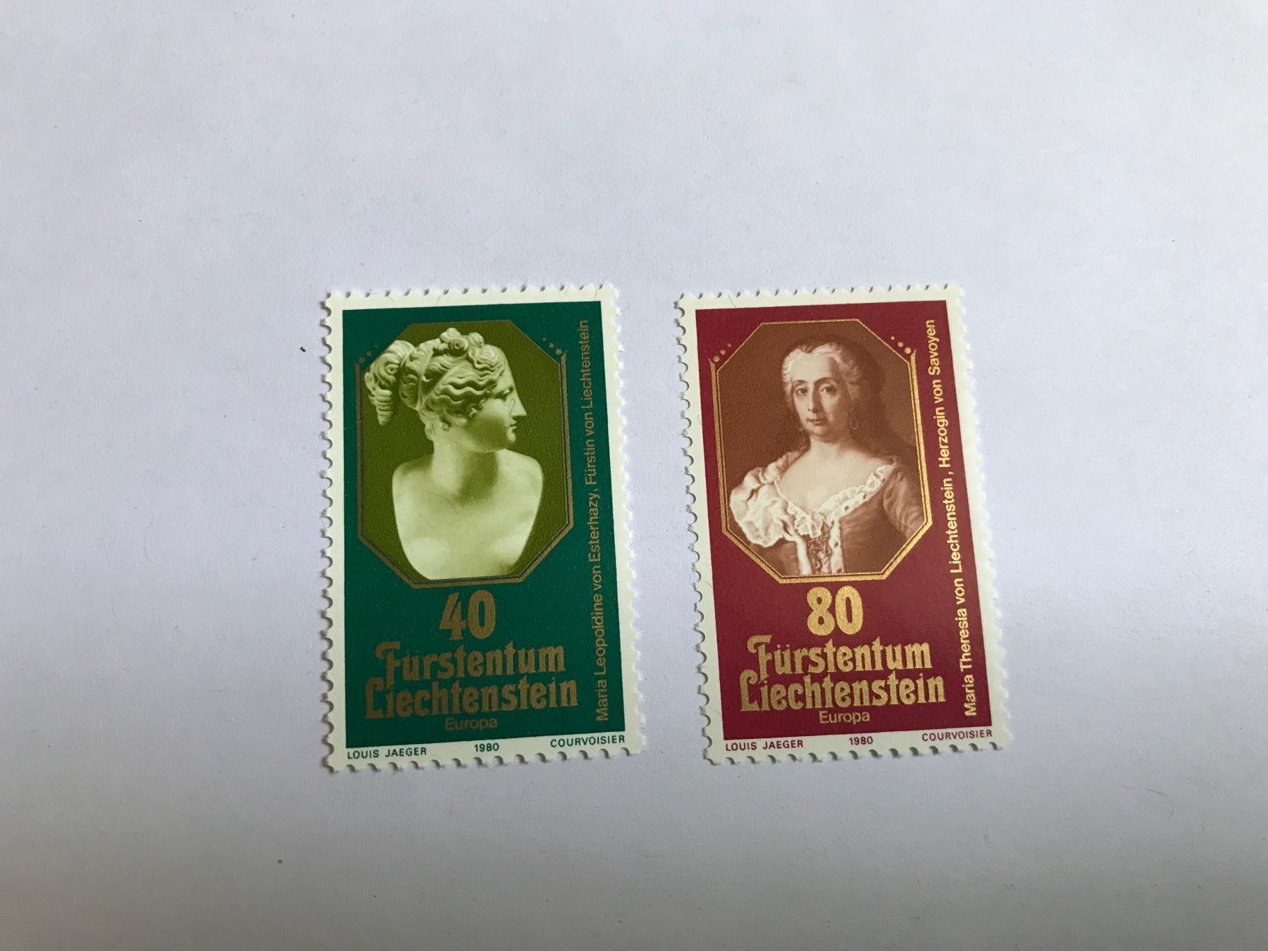 Tutti i francobolli: briefmarken liechtenstein 1980 – Usato da liestal venduto da makai05