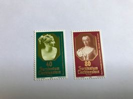 briefmarken liechtenstein 1980