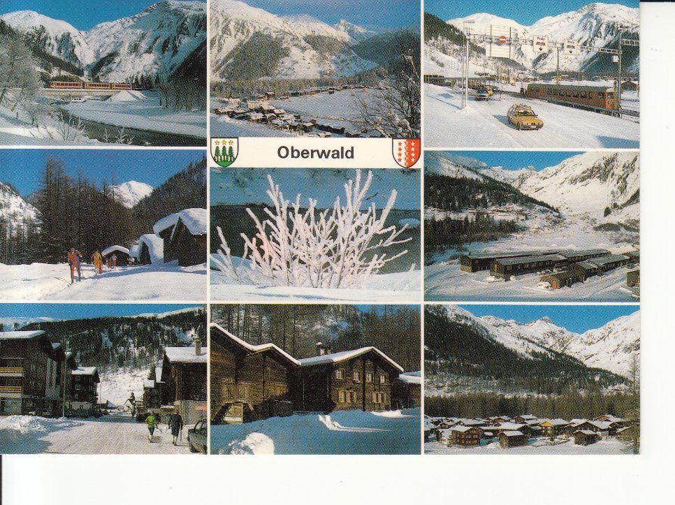 Cartoline postali: Oberwald 1985 – Usato da Bürglen TG venduto da StampGraf