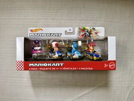 Hot Wheels MarioKart 4er Set