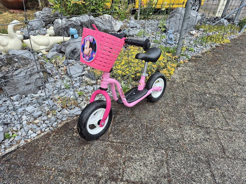 Veicoli per bambini: Laufrad Puky pink mit Körbli – Usato da Rorbas venduto da Scania130