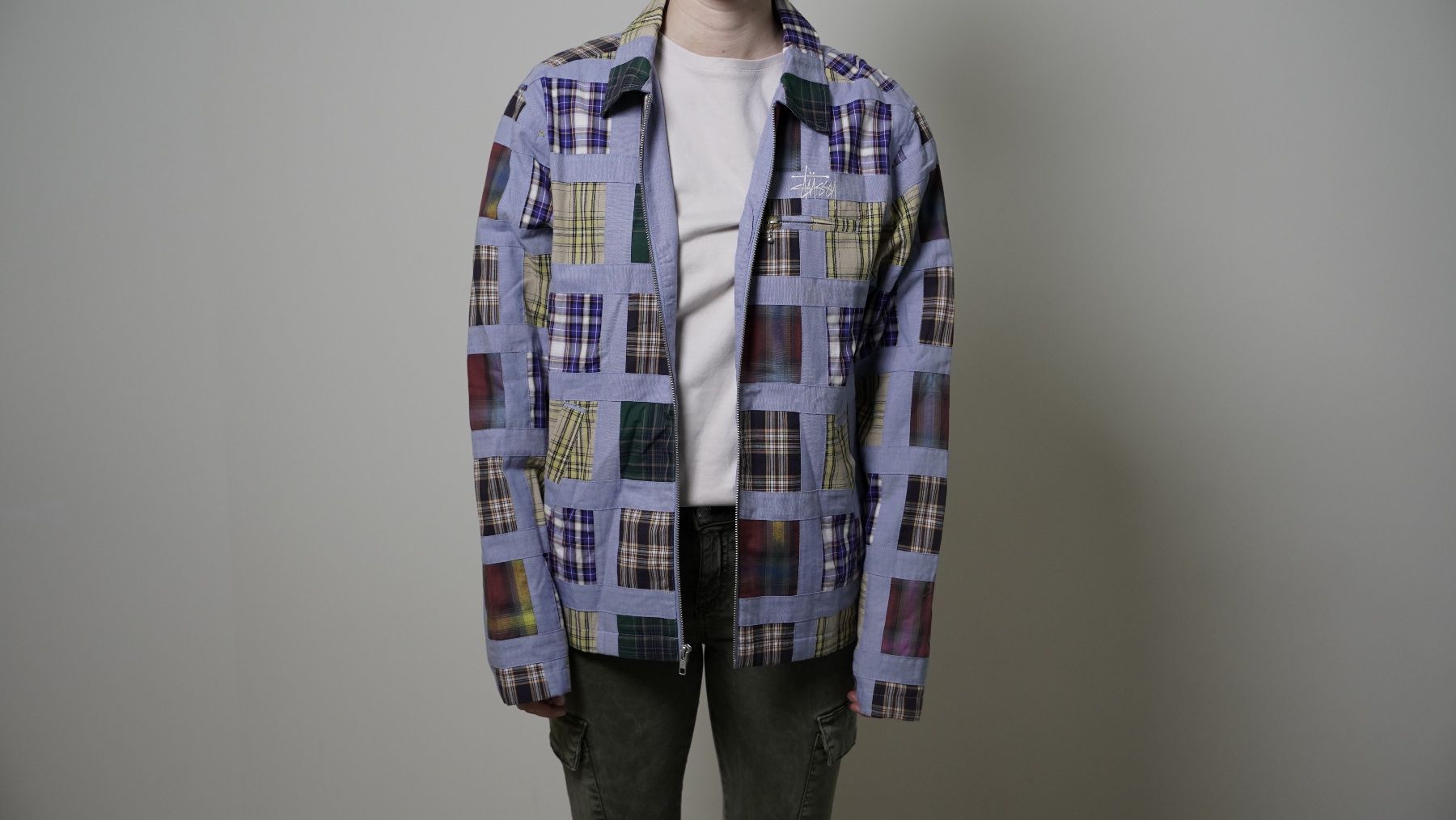 Stüssy Giacche: Stussy Jacke Oversized blau kariert Hemd – Nuovo (secondo la descrizione) da Zürich venduto da julia_vina 4