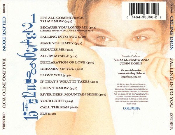 CDs: Céline Dion - Falling Into You – Gebraucht aus Bionnens von Meg011 1