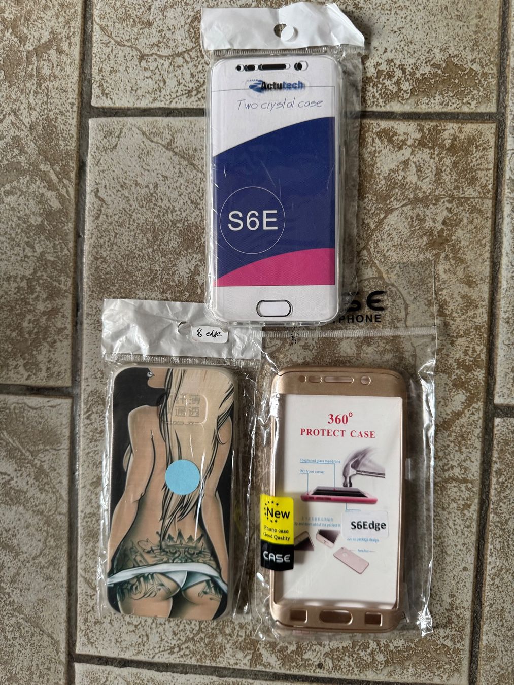 Cover & Protezioni schermo: étuis pour samsung S6 EDGE – Nuovo e nell'imballaggio originale da Marly venduto da gol_7sfs