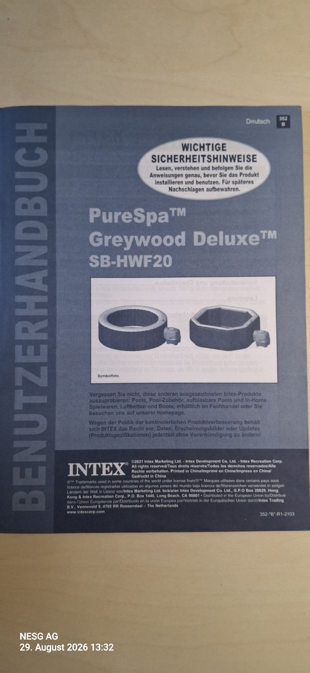 Whirlpool: Whirlpool PURE SPA DELUXE – Usato da Holziken venduto da metallbauschlosser 6