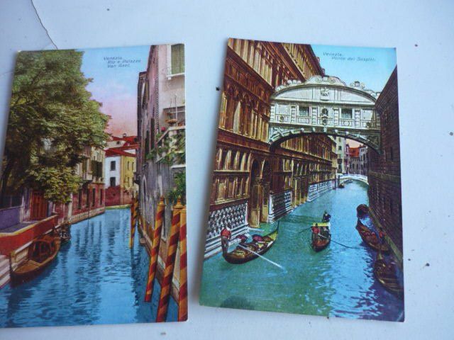 Cartoline postali: Alte Ansichtskarten Postkarten Venedig Konvolut 12 Stück – Usato da Belp venduto da Isuzu 1