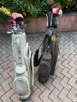 2 sacche da golf Golfino con carrelli inclusi set usato