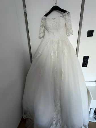 Brautkleid im Ball Style, Grössen: 36-40