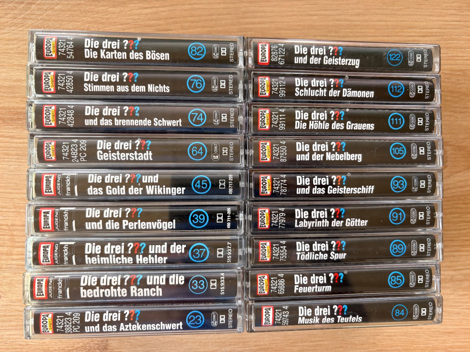 Musicassette: 18 x Die drei ??? Kassetten – Usato da Kleindietwil venduto da sternenstaub_as