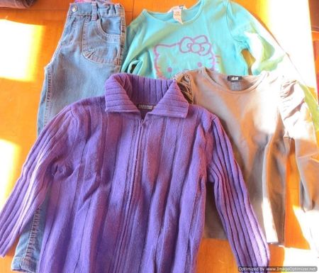 lot d'habits Kleiderpaket 110