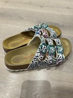 Superfit Mädchen Pantoffeln,Gr. 38, animal print