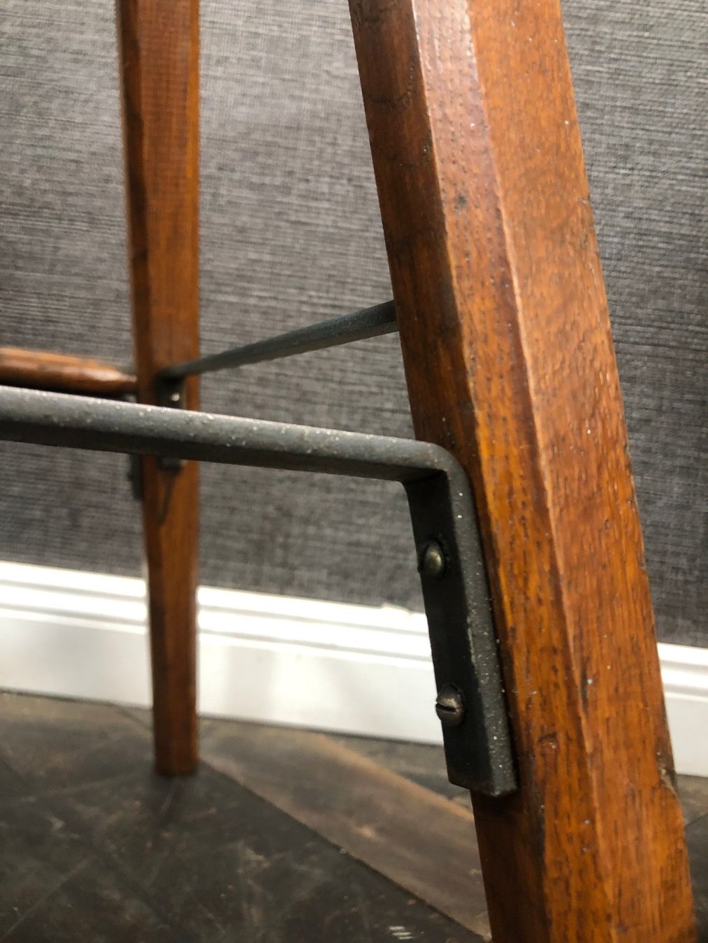 Hocker: Antiker Hocker aus Fabrik, Industrial Original – Gebraucht aus Laufenburg von industrial-silence 7
