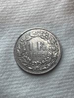 Pièce rare 1 franc Suisse 1982 Helvetia