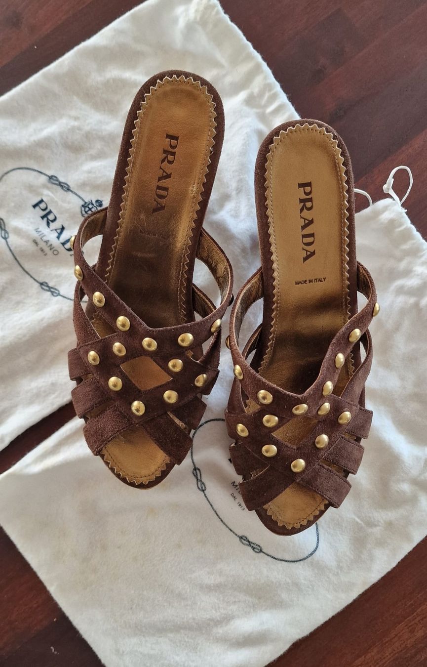 Prada Scarpe da donna: Prada Schuhe / Sandalen – Usato da Niederuzwil venduto da mchammer1 2