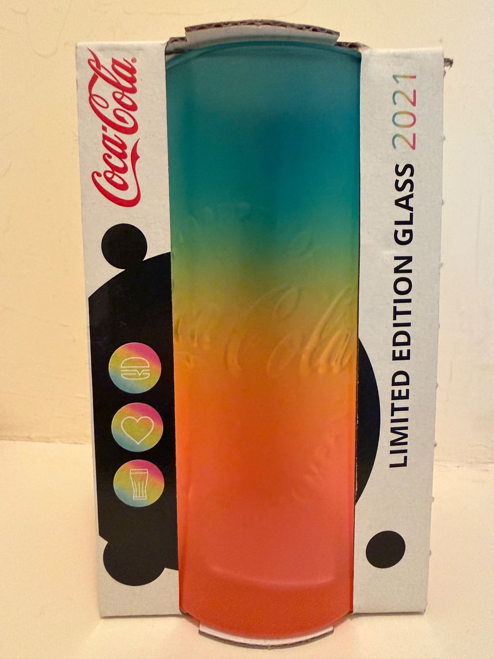 Coca-Cola Verres: Coca cola verre rainbow – Neuf avec emballage d'origine à Etoy par cmbs