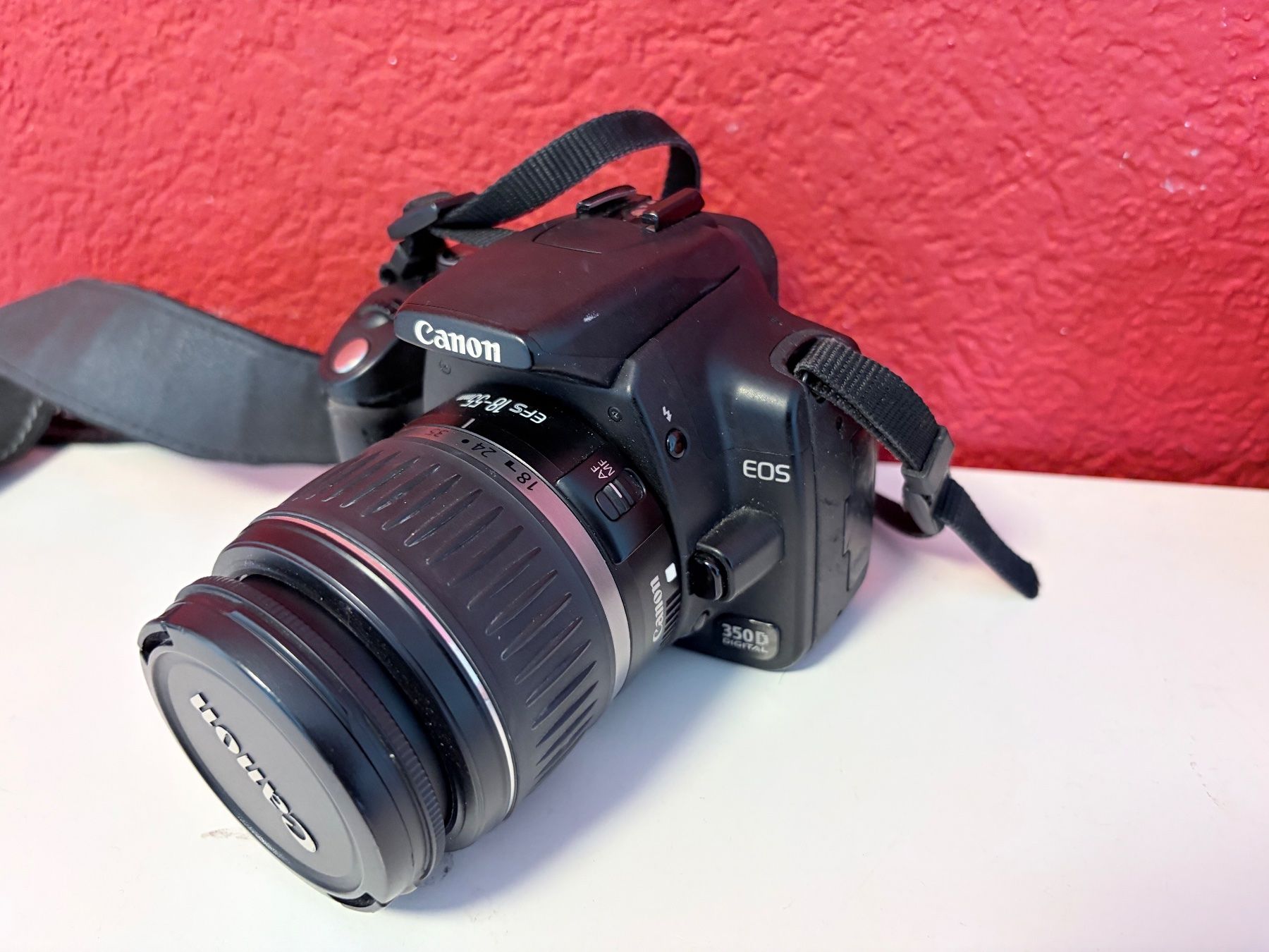 Canon Appareil photo: Digitalkamera Canon EOS 350D mit Objektiv – D'occasion à Zäziwil par Emlea 1