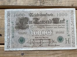  Billet Allemagne 🇩🇪 1910