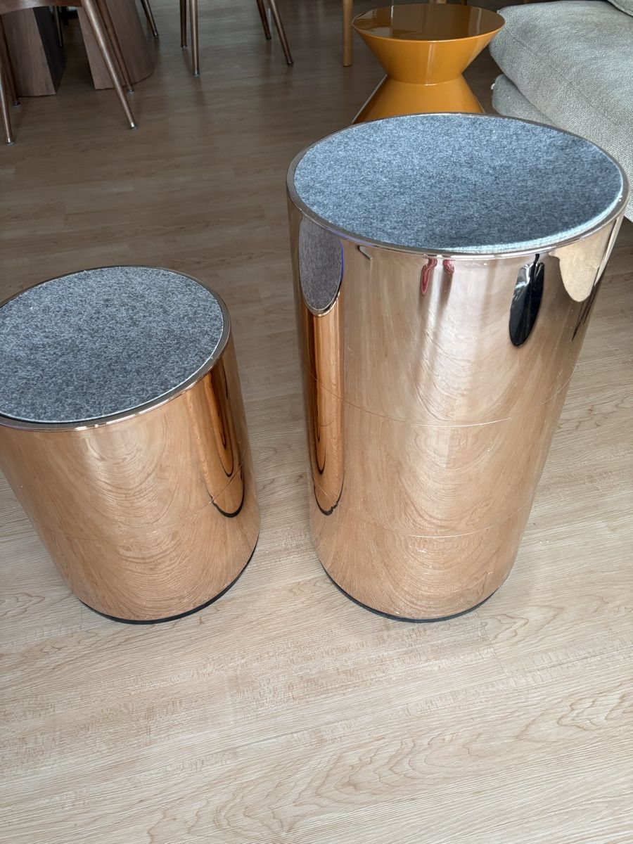 Nachttische: 2 Kartell Componibili Bronze – Gebraucht aus Zollikon von gse_bg2z 1
