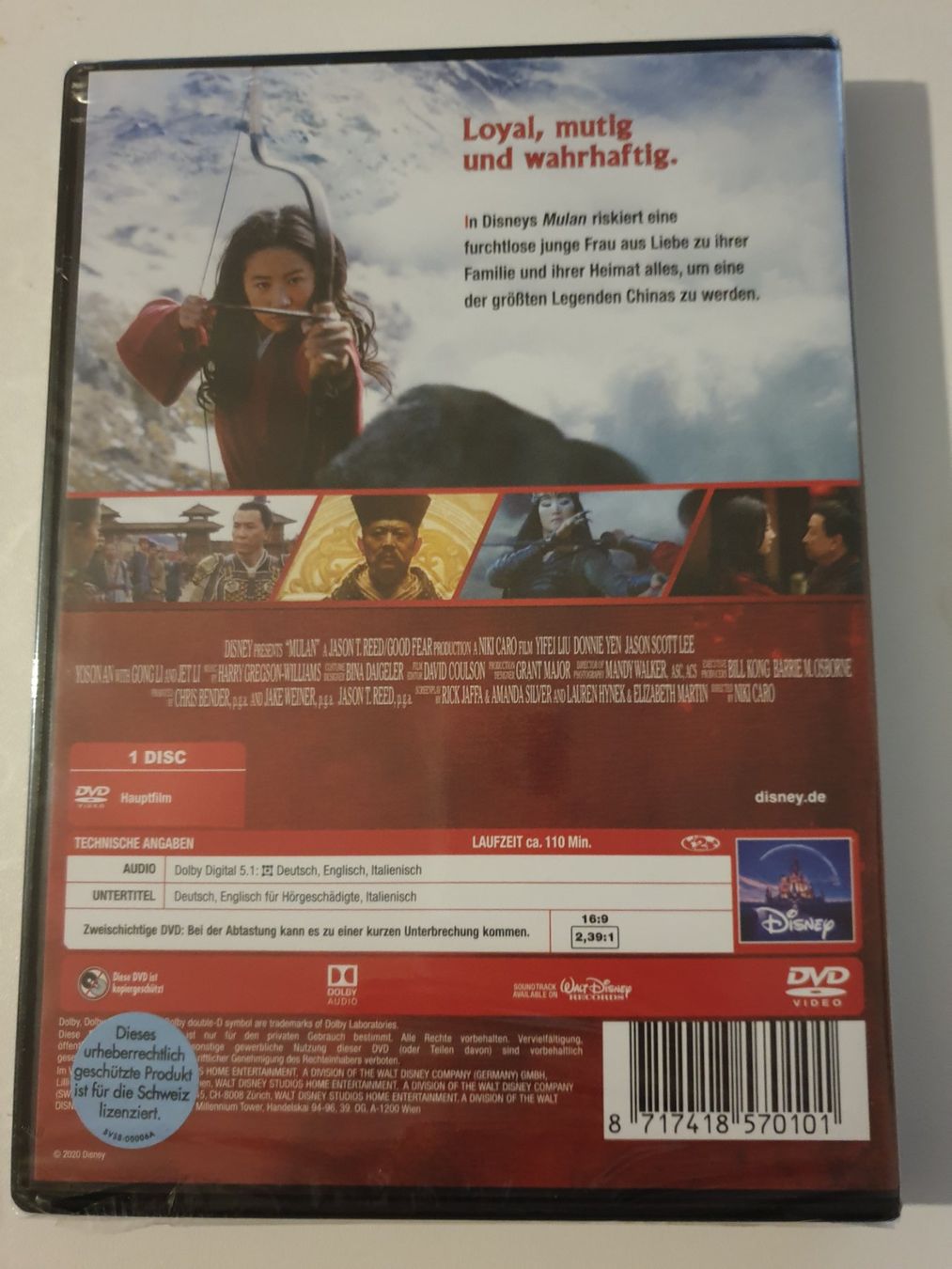 Tutti i DVDs: Mulan DVD (Neu) – Nuovo e nell'imballaggio originale da Zürich venduto da pau_y8mv 1