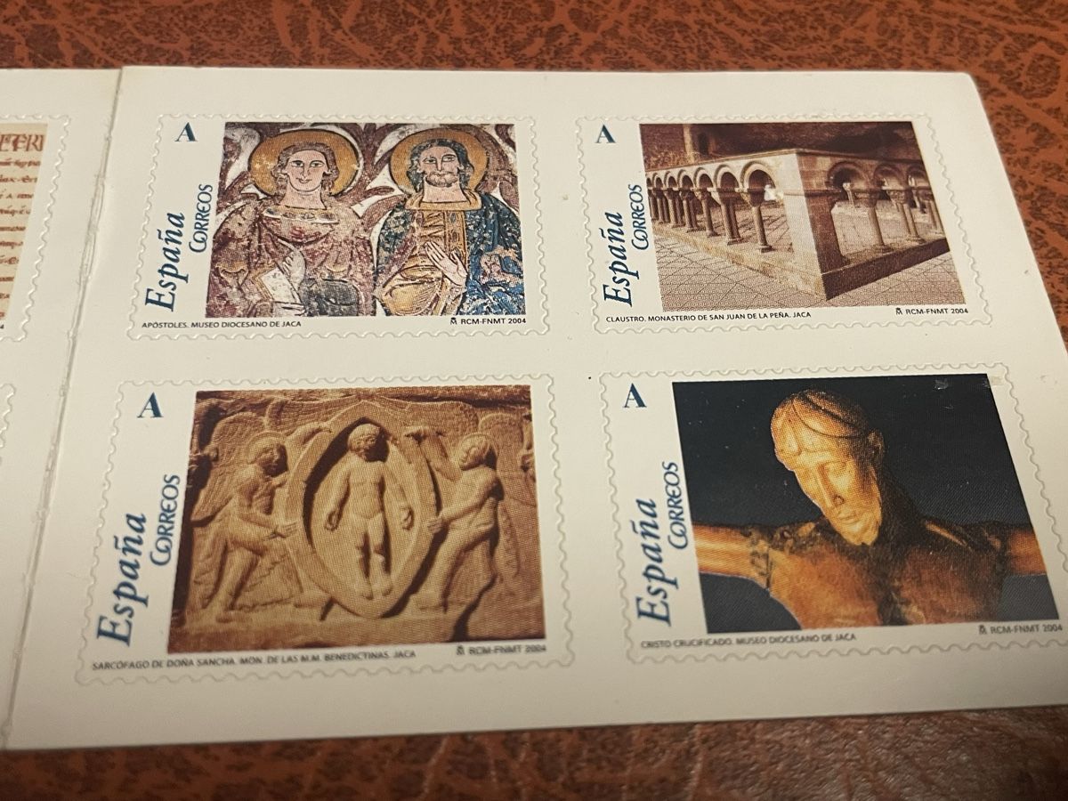 Tutti i francobolli: Briefmarken Spanien 8er Block Kunst – Usato da Buchs AG venduto da fpatricia 2