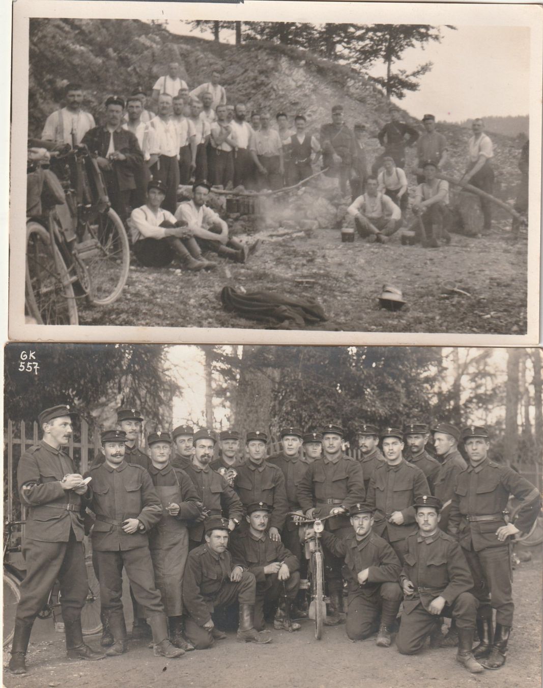 Cartoline postali: 6 Ak Gruppenfoto – Usato da Rorschacherberg venduto da fratovi2 1