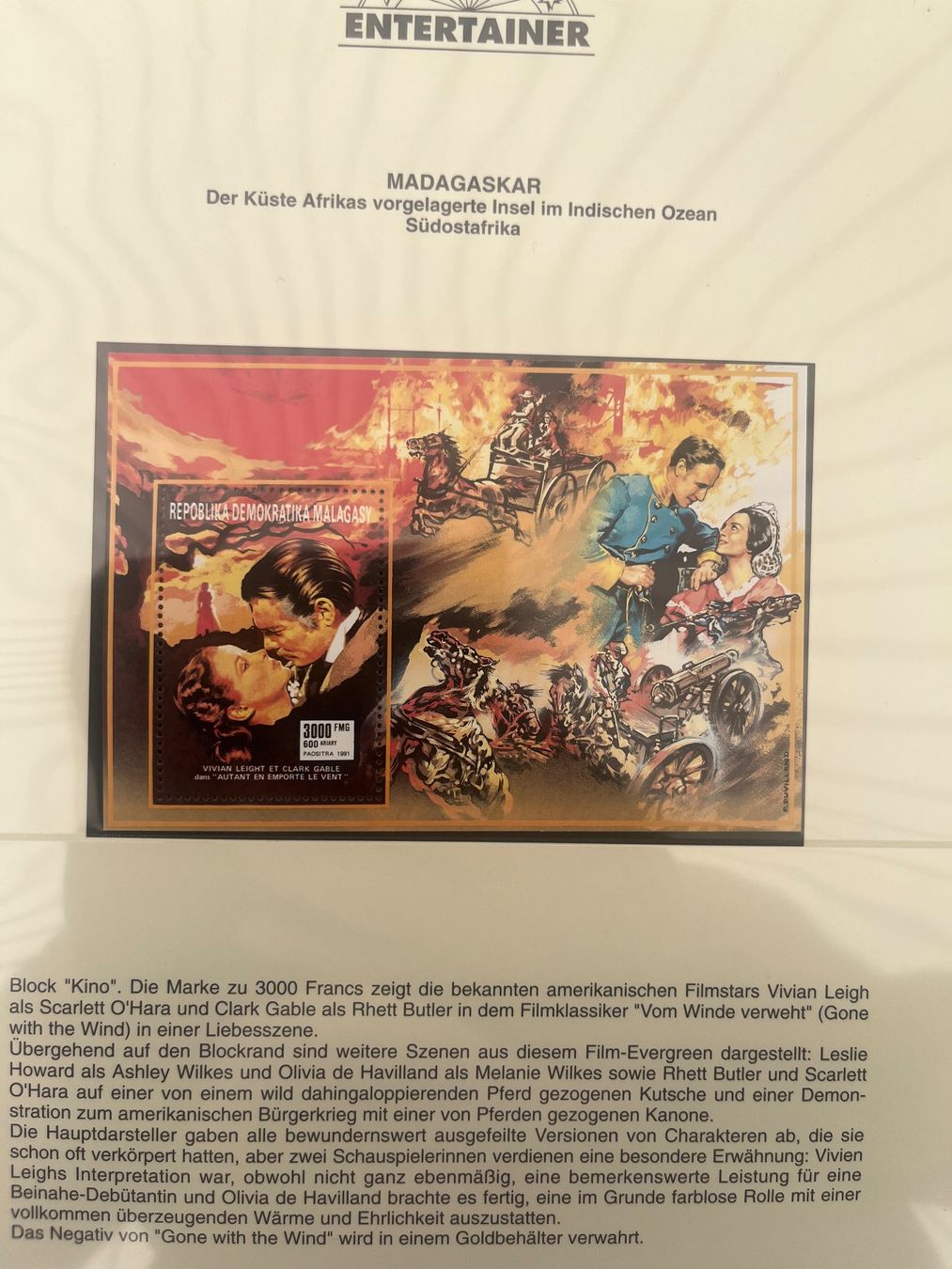 Albums: ENTERTAINER BRIEFMARKEN SAMMLUNG – D'occasion à Jona par Micicco 6