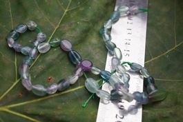 Fluorite   Nugget  10mm    Schmuck Produktion