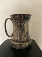 Antiker Becher versilbert mit Patina