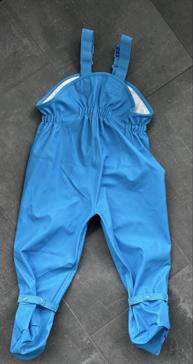Pantaloni: BMS Matschhose mit Füssen hellblau – Nuovo e nell'imballaggio originale da Stein AG venduto da MOENA_3 1