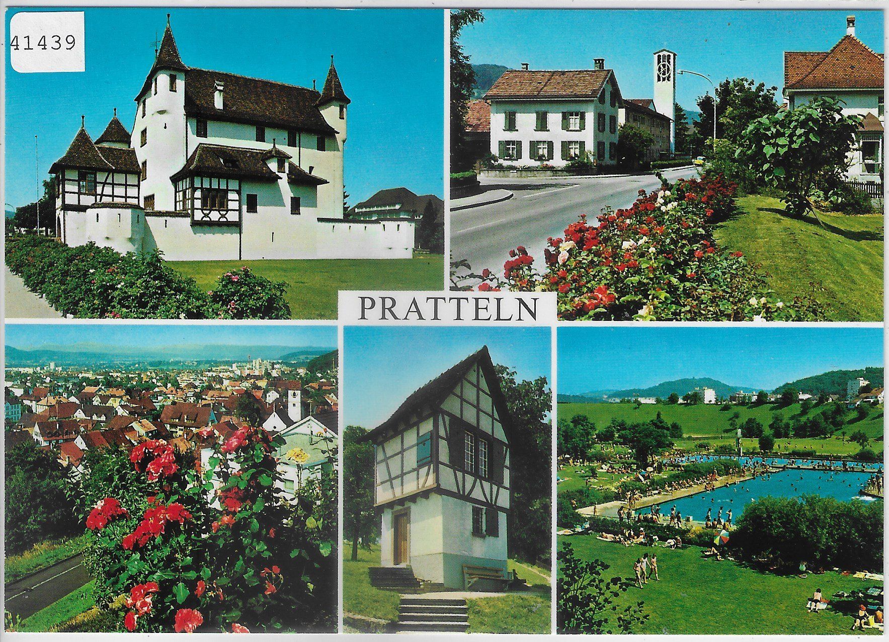 Cartoline postali: Pratteln - Multiview – Usato da Ettingen venduto da Kartenplanet